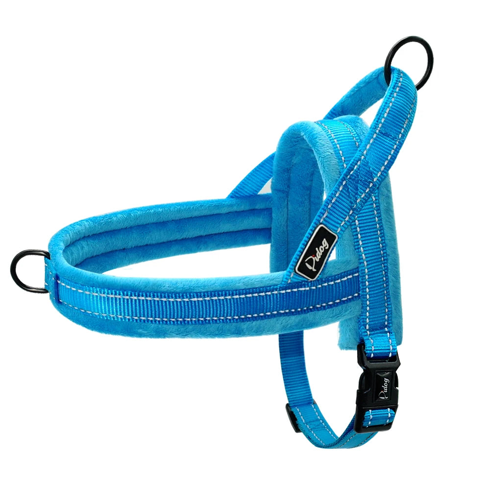 No Pull Dog Harness Nylon Large Dog Harness Reflective Pet Vest Padded Strap Harnesses for Small Medium Dogs Pitbull Buldog